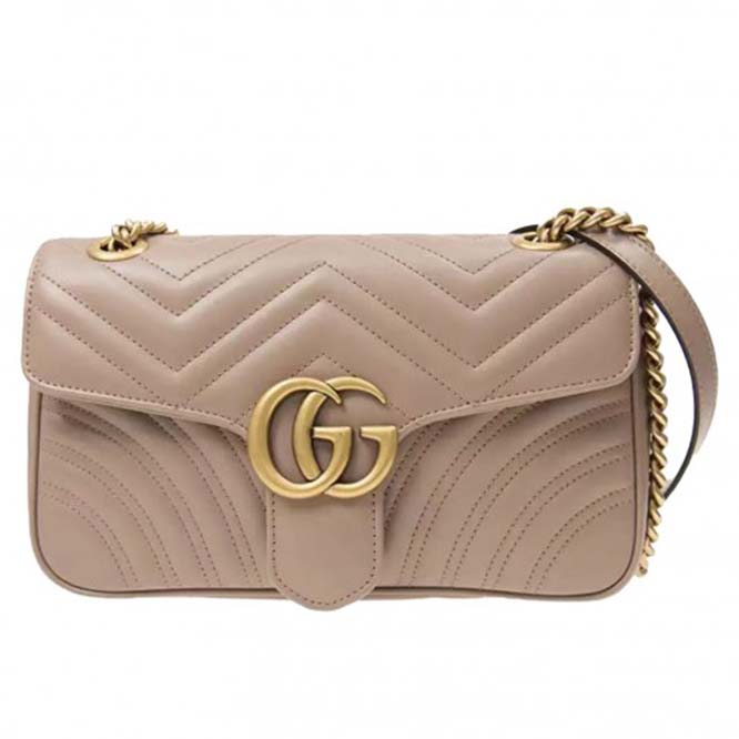 G*u*i marmont matelassÉ mini bag ‎446744 dtdit2 （23*14*6cm）